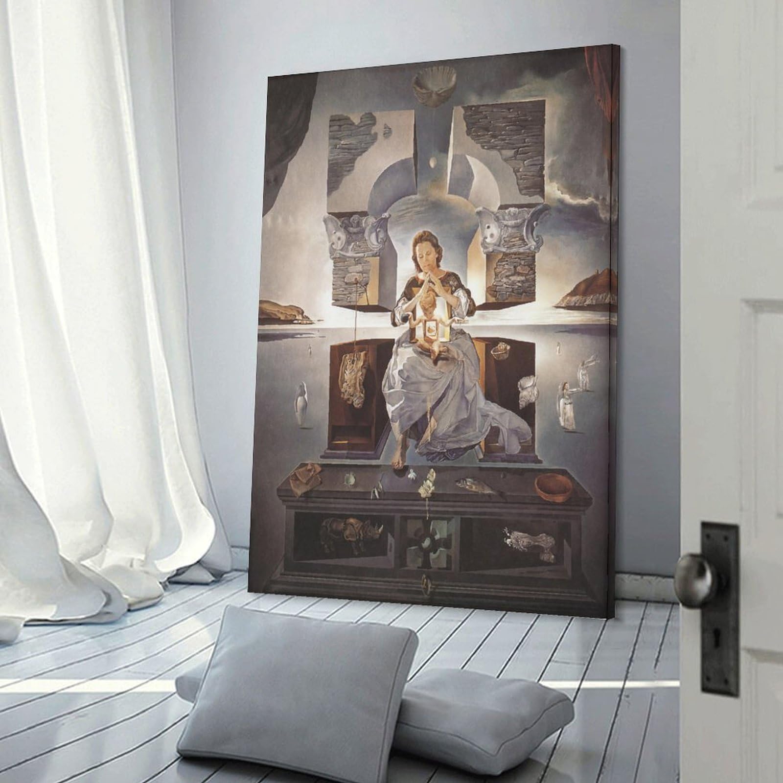 Amazon.co.jp: サルバドール・ダリ《ポルト・リガトの聖母》ポスター